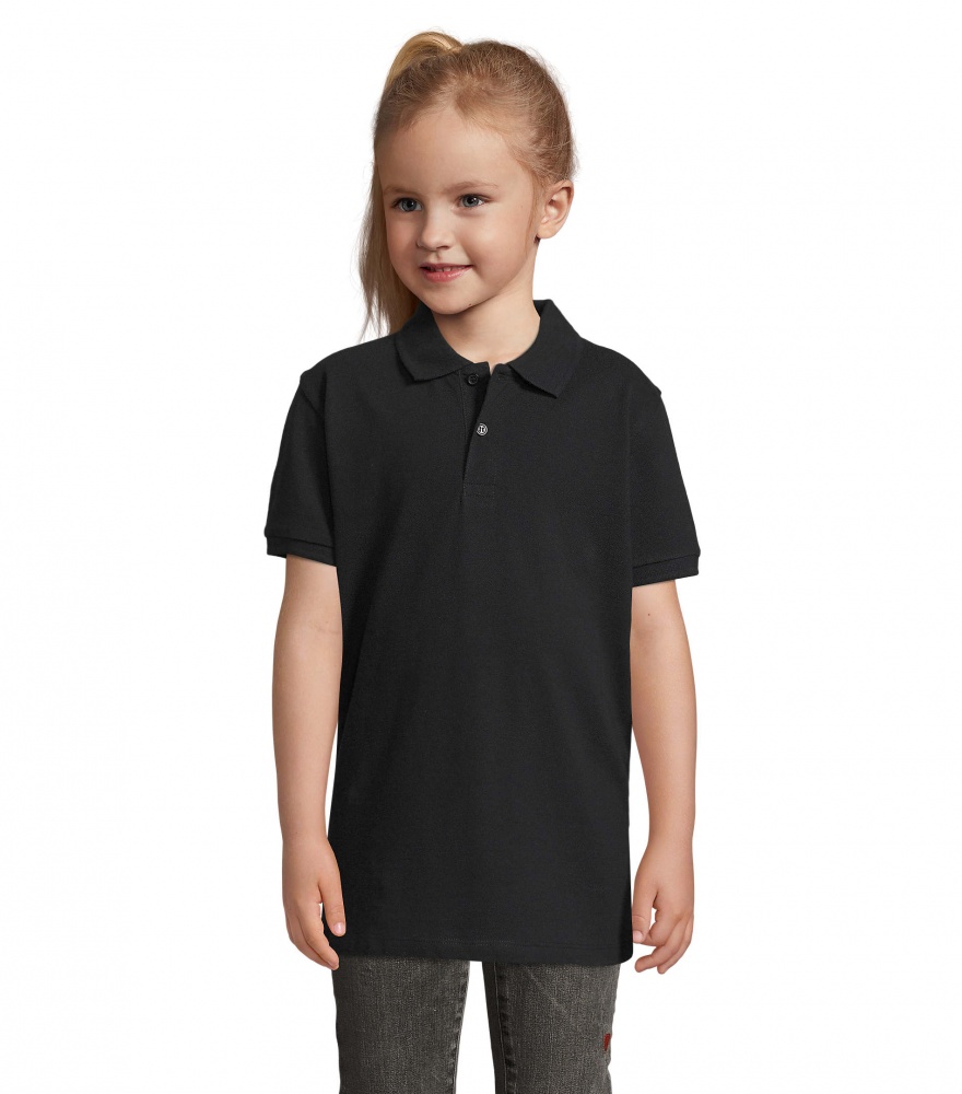 Logo trade corporate gifts picture of: PERFECT KIDS POLO 180