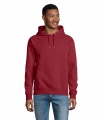 STELLAR Unisex Hooded Sweat, Burgundy