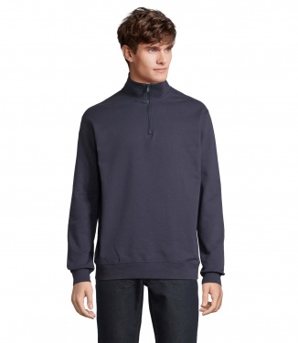 Logotrade business gift image of: CONRAD Sweat Zip Collar