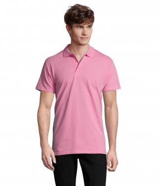 Logo trade promotional merchandise image of: SPRING II MEN Polo 210g