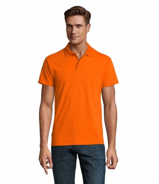 Logo trade promotional giveaways picture of: SPRING II MEN Polo 210g