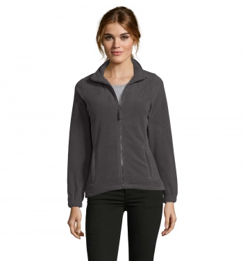 Logotrade promotional merchandise image of: NORTH WOMEN ZIPPED FLEECE