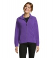 NORTH WOMEN ZIPPED FLEECE, Dark Purple