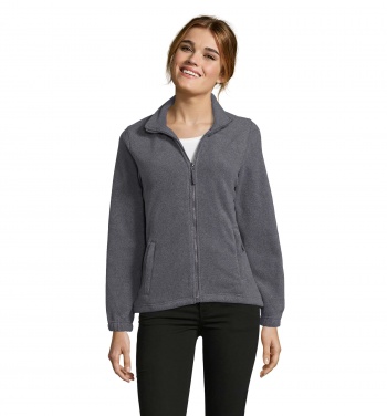 Logotrade promotional giveaway picture of: NORTH WOMEN ZIPPED FLEECE