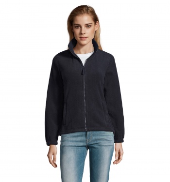 Logo trade promotional item photo of: NORTH WOMEN ZIPPED FLEECE