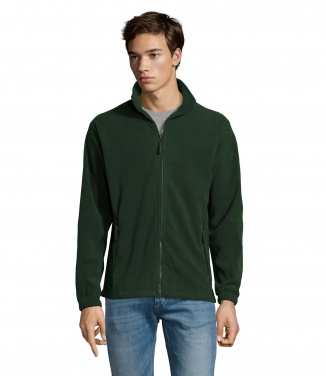 Logo trade promotional giveaway photo of: NORTH Zipped Fleece Jacket