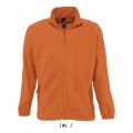 NORTH Zipped Fleece Jacket, Orange