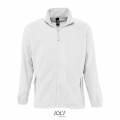 NORTH Zipped Fleece Jacket, White