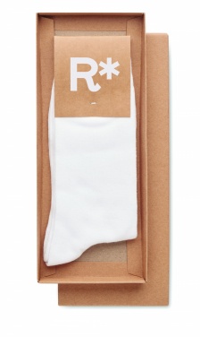 Logotrade promotional giveaway picture of: Pair of socks in gift box L