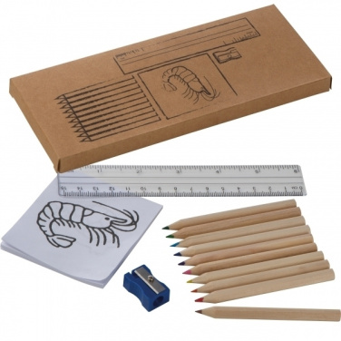 Logo trade business gift photo of: Drawing set for kids LITTLE PICASSO