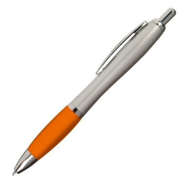 Logo trade promotional products image of: Plastic ballpen ST. PETERSBURG