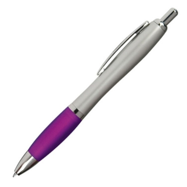 Logo trade promotional giveaways image of: Plastic ballpen ST. PETERSBURG