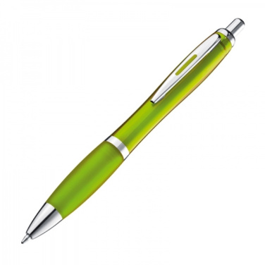 Logo trade business gifts image of: Plastic ballpen MOSCOW