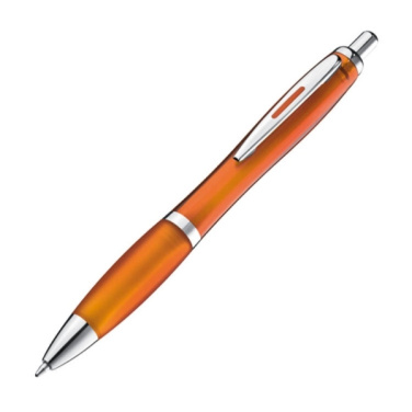 Logo trade corporate gifts image of: Plastic ballpen MOSCOW