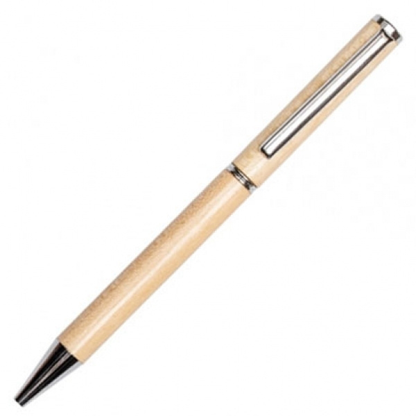 Logotrade promotional merchandise photo of: Wooden ballpen HEYWOOD