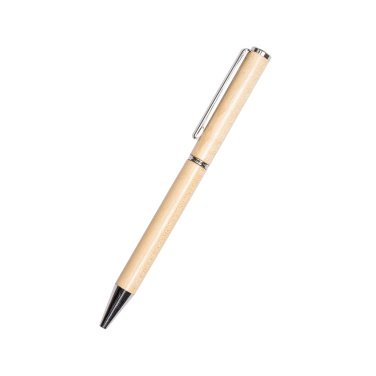 Logotrade promotional merchandise picture of: Wooden ballpen HEYWOOD