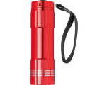 6 COB metal torch MONTARGIS, red