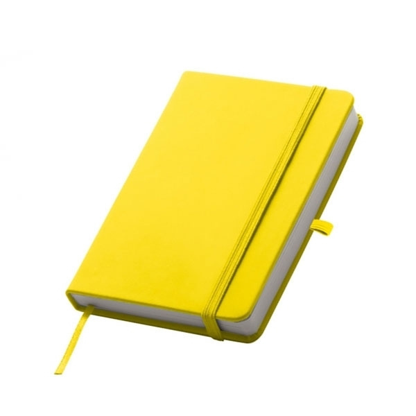 Logo trade advertising products picture of: A6 note book LUBECK