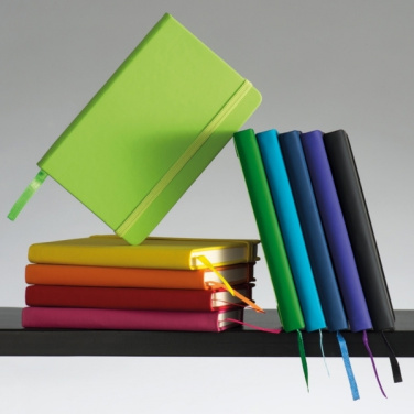 Logo trade promotional products picture of: A6 note book LUBECK