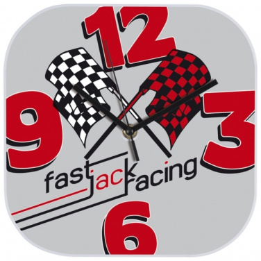 Logo trade promotional product photo of: Wall clock with all over clock face BEL AIR