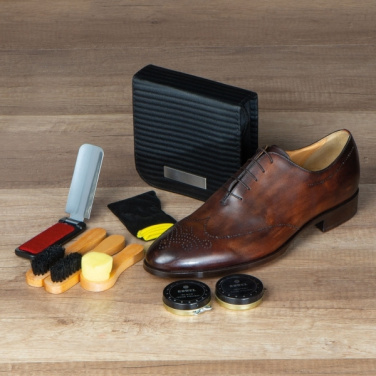 Logo trade business gift photo of: Shoe polish set CANNES