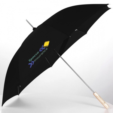 Logo trade promotional item photo of: Automatic walking-stick umbrella LE MANS