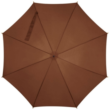 Logo trade promotional merchandise image of: Wooden automatic umbrella NANCY