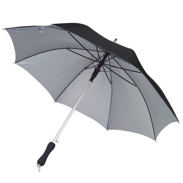 Logo trade business gifts image of: Automatic umbrella with UV protection AVIGNON