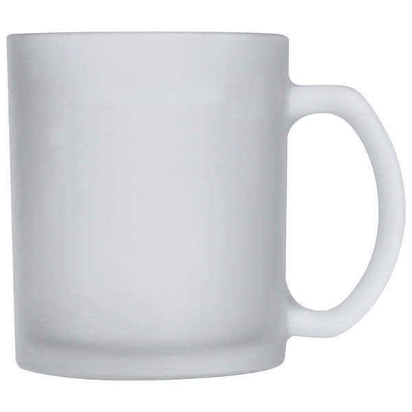 Logo trade corporate gifts image of: Glass coffee mug GENEVA 300 ml