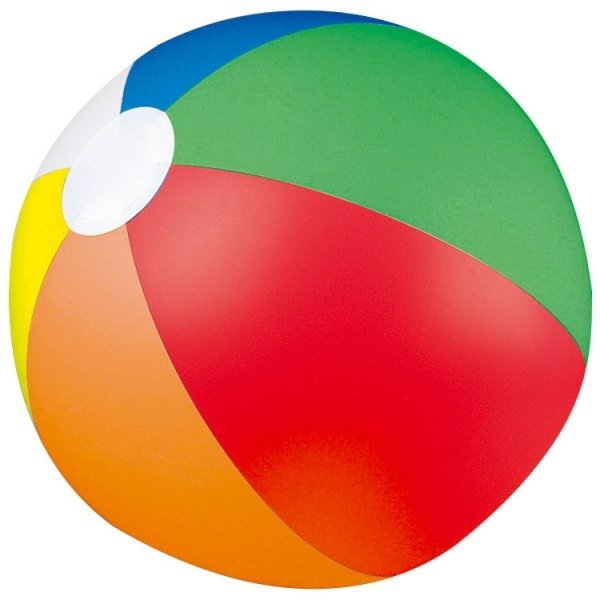 Logo trade promotional products image of: Multicolour beach ball PALM SPRINGS