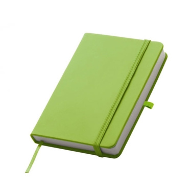 Logo trade promotional products picture of: A6 note book LUBECK