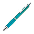 Plastic ballpen MOSCOW, turquoise