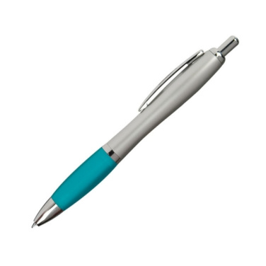 Logo trade promotional giveaways image of: Plastic ballpen ST. PETERSBURG