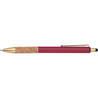 Logo trade business gifts image of: Ballpen CAPRI