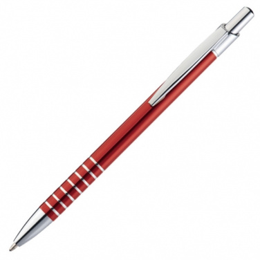 Logo trade promotional merchandise photo of: Metal ballpen ITABELA