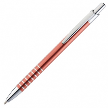 Logo trade promotional merchandise picture of: Metal ballpen ITABELA