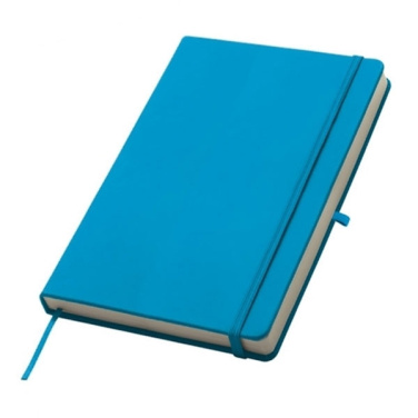 Logo trade promotional merchandise picture of: A5 note book KIEL