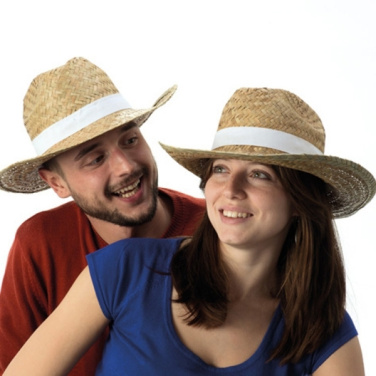 Logo trade promotional giveaways picture of: Straw hat SUMMERSIDE