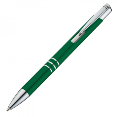 Logo trade advertising product photo of: Metal ballpen ASCOT