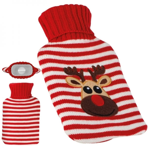 Logotrade promotional product picture of: Christmas hot water bottle KALIBO