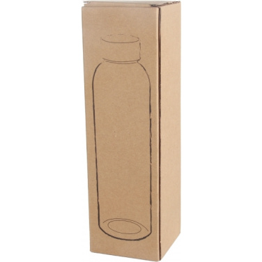 Logotrade promotional merchandise photo of: Glass bottle INDIANOPOLIS 550 ml