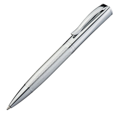 Logo trade promotional item photo of: Metal ballpen CHESTER