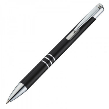 Logo trade promotional products image of: Metal ballpen ASCOT