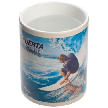 Logo trade promotional merchandise photo of: Colour-changing sublimation mug SIRMIONE 300 ml