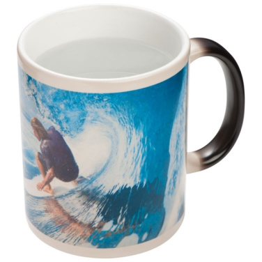 Logo trade promotional product photo of: Colour-changing sublimation mug SIRMIONE 300 ml