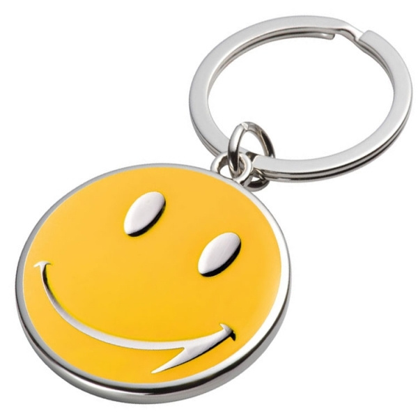 Logo trade promotional products picture of: Keyring SMILE