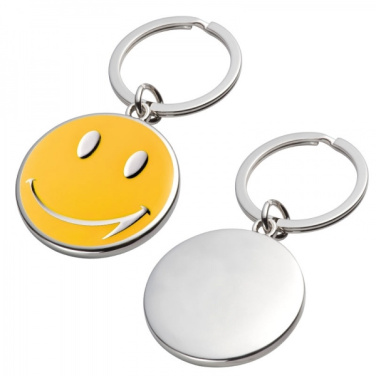 Logotrade promotional merchandise image of: Keyring SMILE