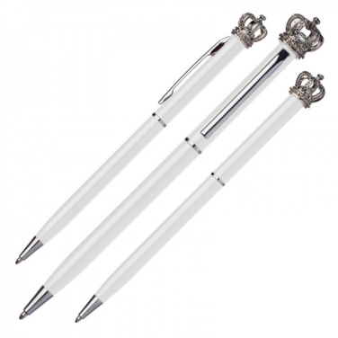 Logotrade advertising products photo of: Metal ballpen KINGS PARK