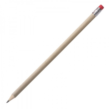 Logotrade promotional giveaways photo of: Pencil with eraser HICKORY