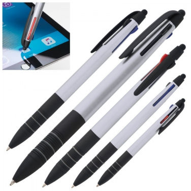 Logotrade corporate gift image of: Plastic ballpen 3in1 BOGOTA